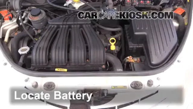 2008 Chrysler PT Cruiser Touring 2.4L 4 Cyl. Battery Jumpstart